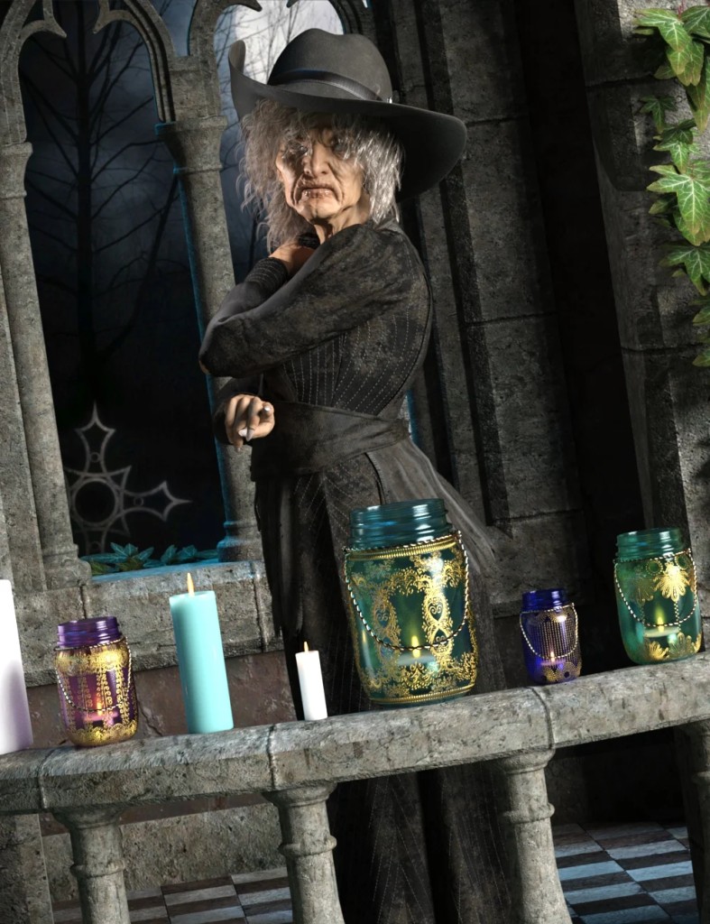 dForce DC Season of the Witch for Genesis 9 and 8 Female