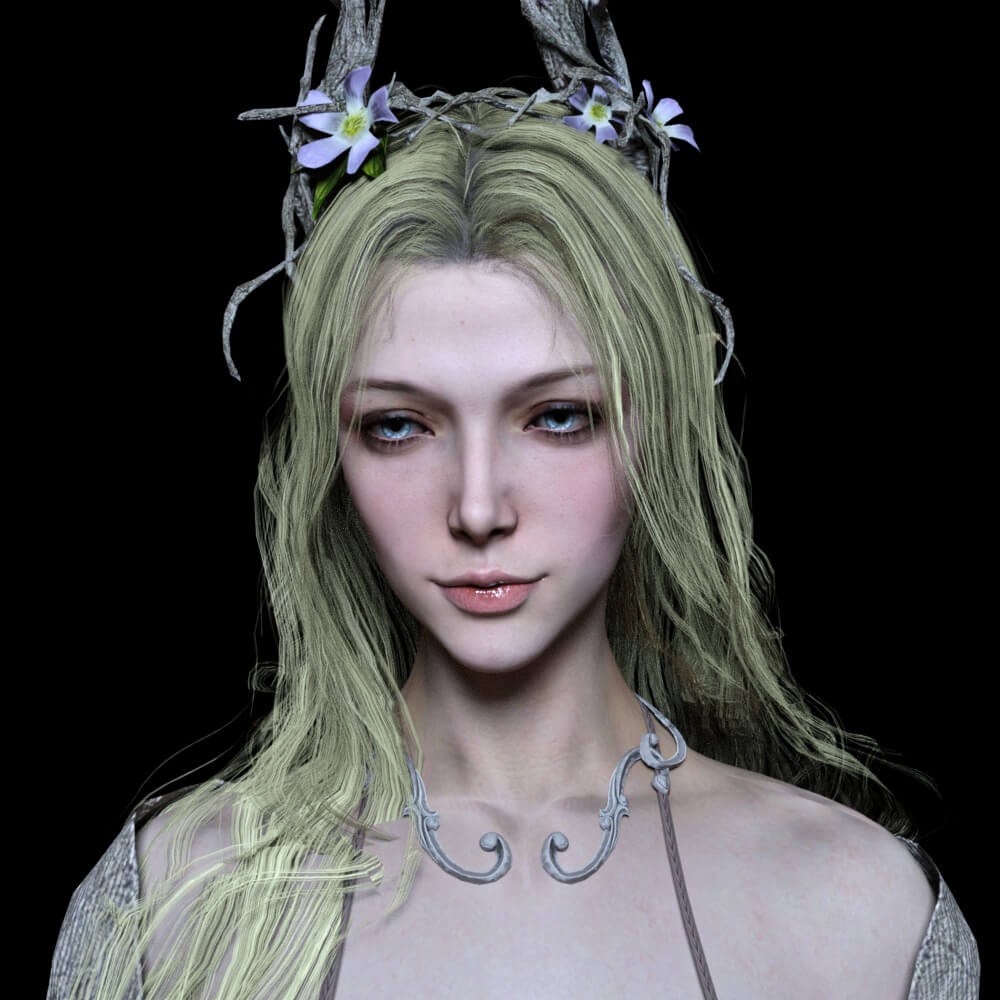 Odin Valhalla Rising Elf for Genesis 8 Female