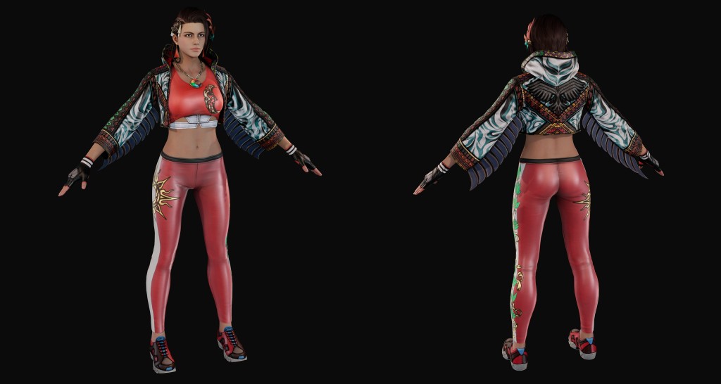 Tekken 8 Azucena S1 Premium for Blender 3-4
