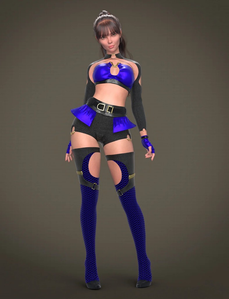CMKD Fury Outfit for Genesis 9