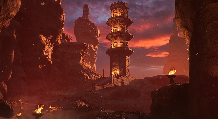 [UE4.27] Desert City Ruins