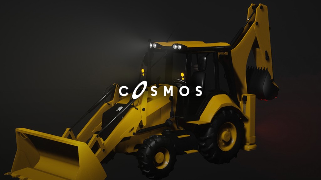 [UE5.0] Driveable - Animated Excavator 02 - Dozer (Material Variations)