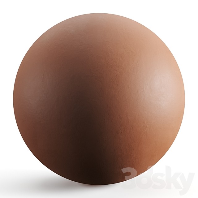 Ceramic Clay Terracota PBR Material