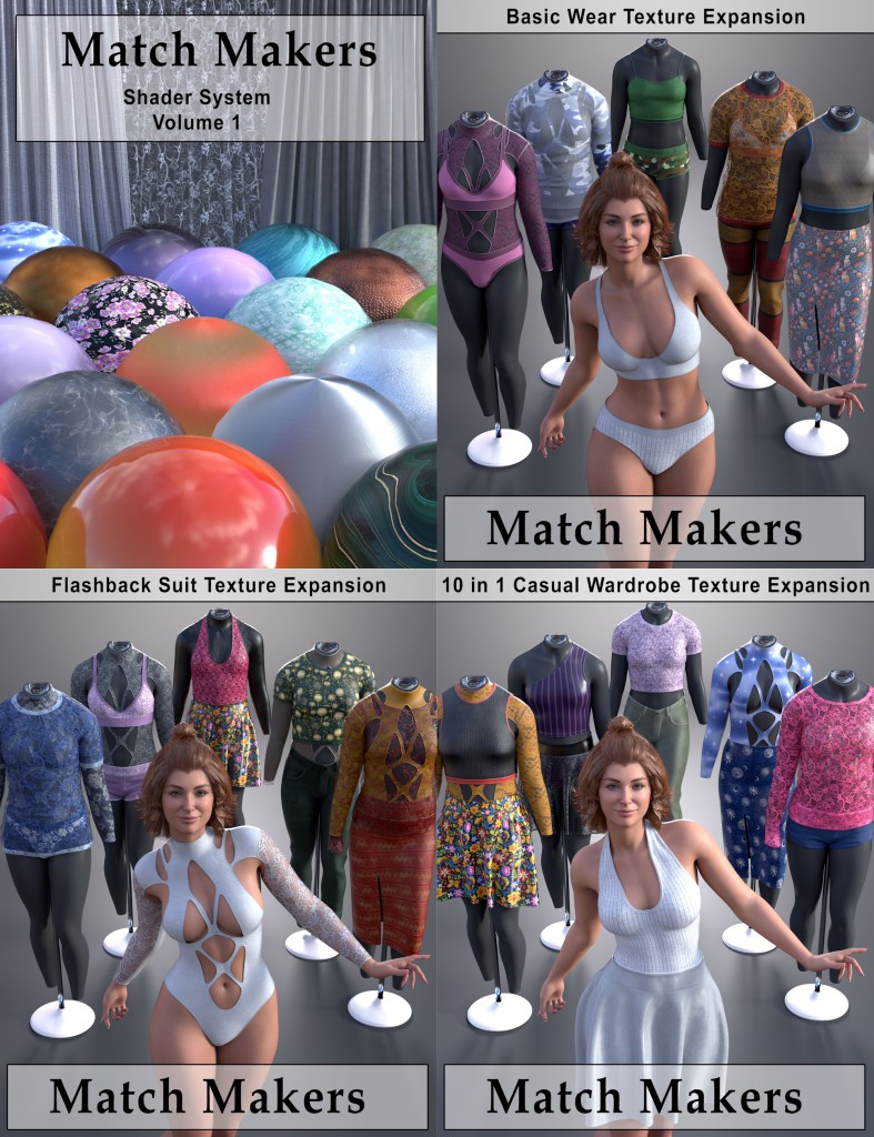 MatchMakers Shader System Bundle