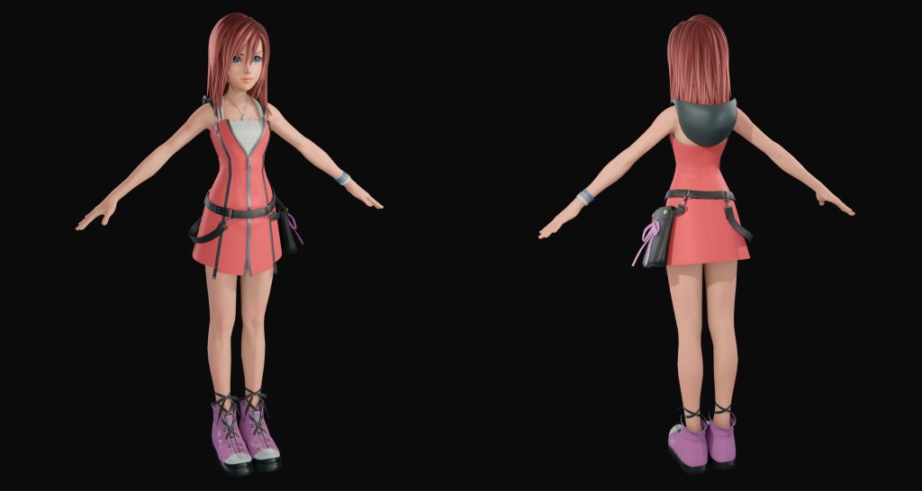 Kairi KH2 [Shader Update] Premium for Blender 3-4
