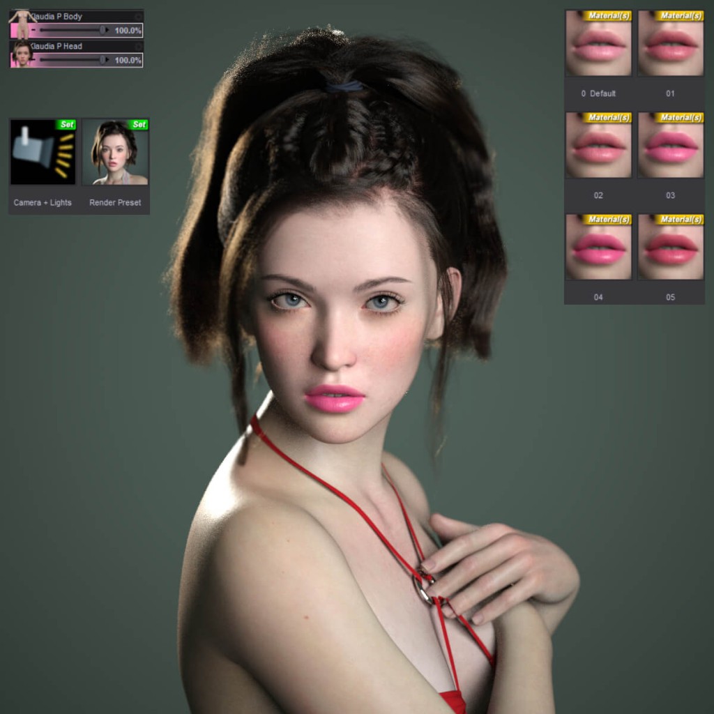 Klaudia P Pro Textures for Genesis 9