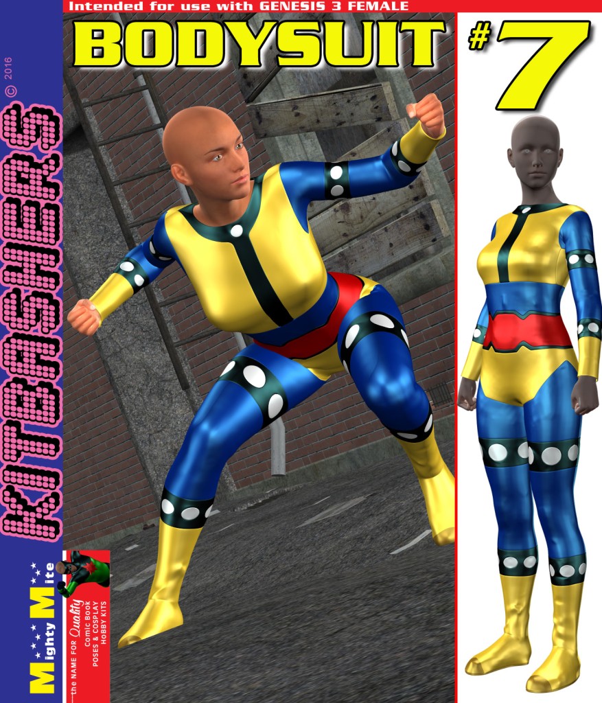 Kitbashers Bodysuit 007 MMKBG3F