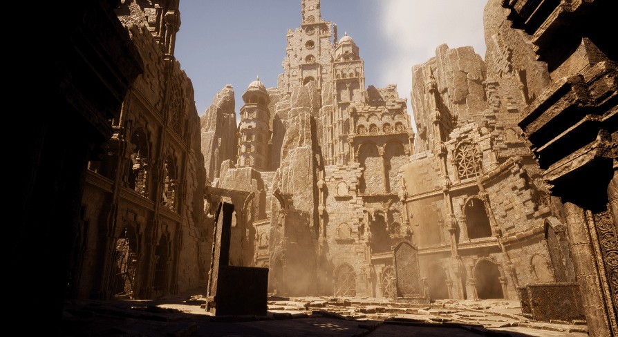 [UE5.3] The Empyrean- Ruins and Fortress Kit