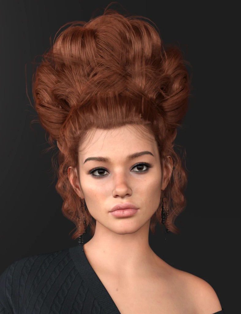 Lesya Hair for Genesis 9