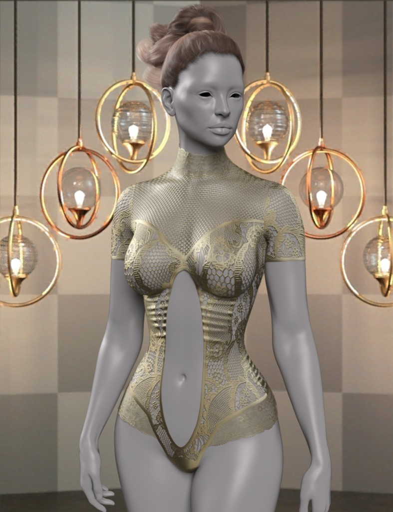 InStyle – X-Fashion Petale Skin Bodysuit for Genesis 9 Female(s)