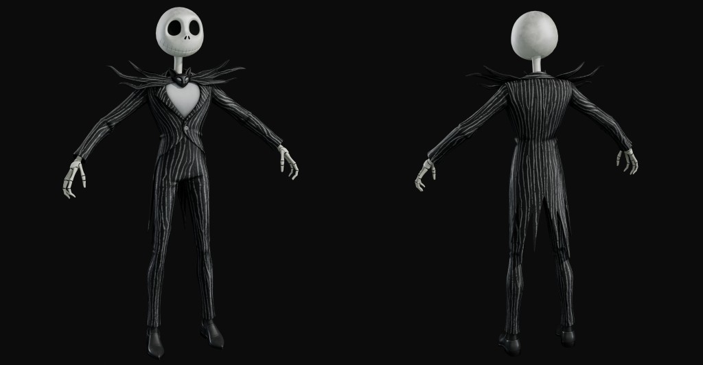 Jack Skellington (Fortnite) Premium for Blender 4.x