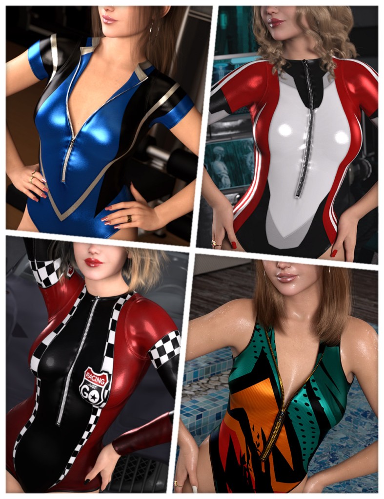 Interchange Textures for OOT Zipped Bodysuit