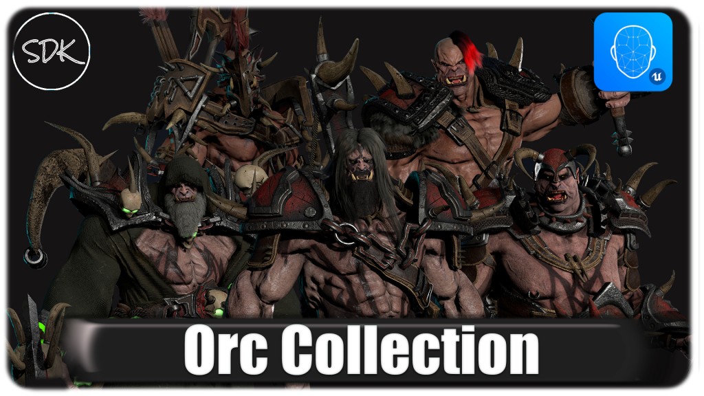 [UE] Orc Collection