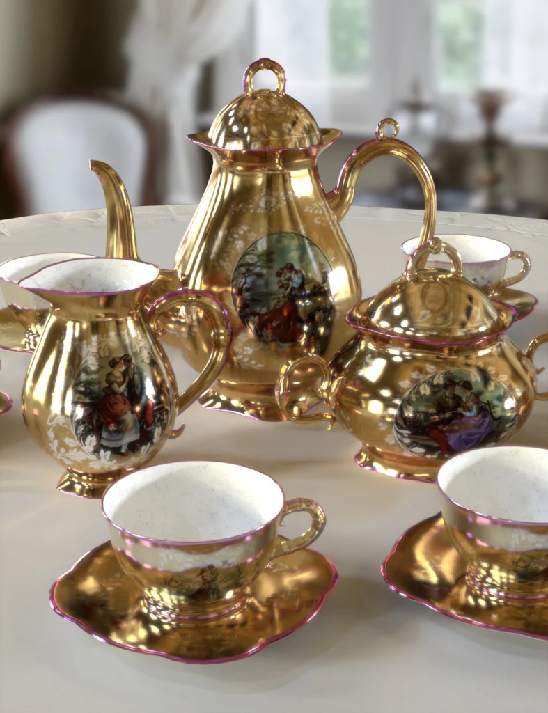 Porcelain Tea Set