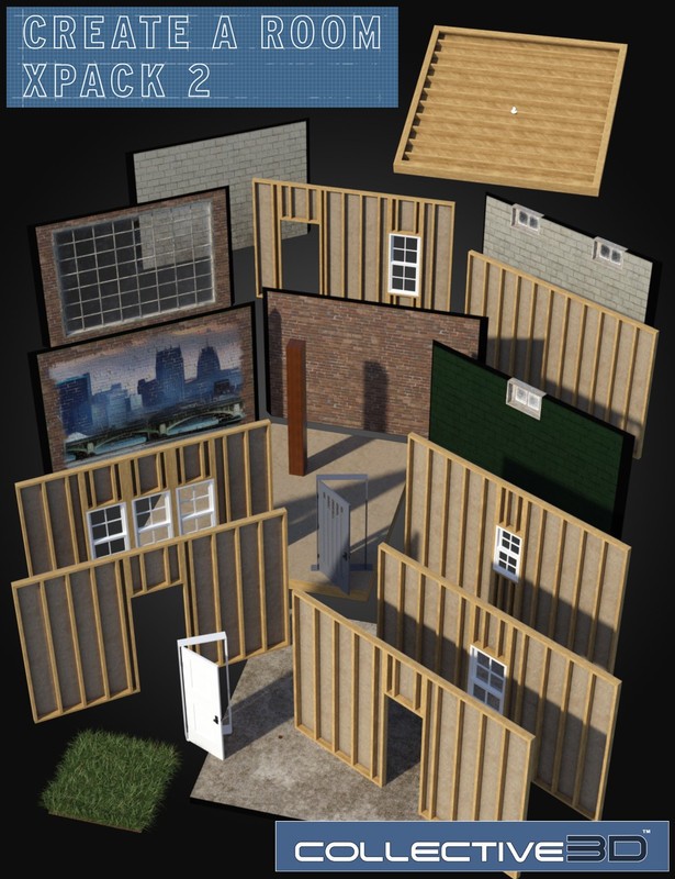Collective3d Create A Room XPack 2